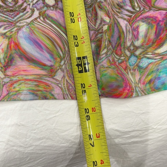 Cynthia Rowley Farra Smocked Ruffle Neck Top - Picture 6 of 8